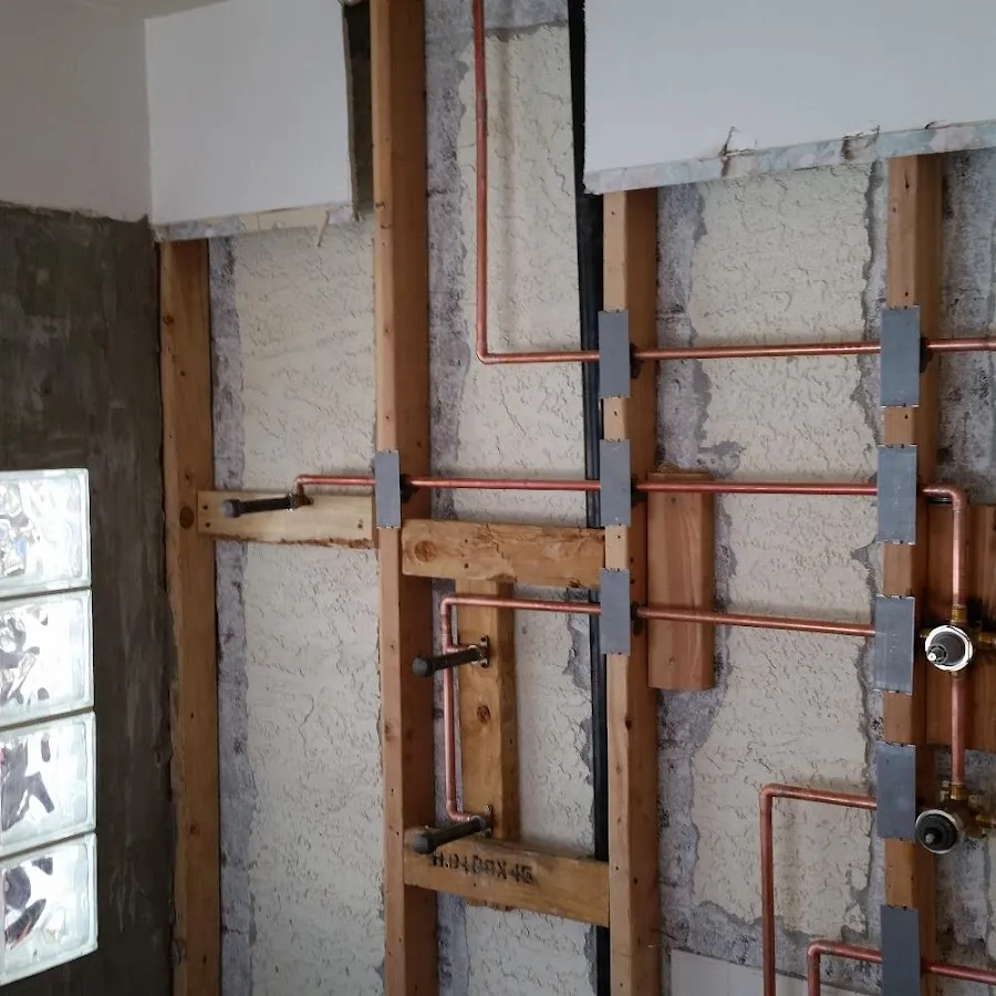 Copper pipe installation for Repiping in La Joya